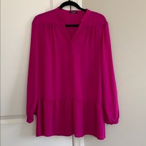 Pink fuchsia tunic